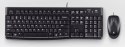 Logitech Desktop MK120 klawiatura USB QWERTZ Węgierski Czarny Logitech