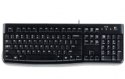 Logitech K120 Corded Keyboard klawiatura USB QWERTZ Węgierski Czarny Logitech