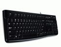 Logitech K120 Corded Keyboard klawiatura USB QWERTZ Węgierski Czarny Logitech