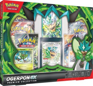 Pokemon TCG Karty Ogerpon Premium Box