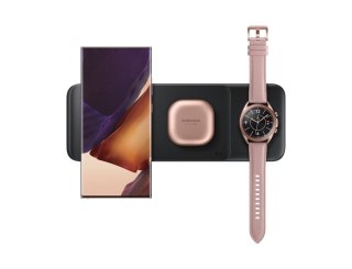 Samsung EP-P6300 Zestaw słuchawkowy, Smartfon, Smartwatch Czarny USB Bezprzewodowe ładowanie Szybkie ładowanie Wewnętrzna Samsung