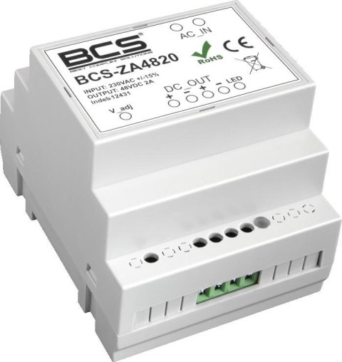 Zasilacz BCS-ZA4820 BCS