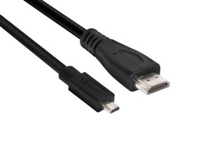 CLUB3D Micro HDMI™ to HDMI™ 2.0 4K60Hz Cable 1M / 3.28Ft CLUB3D