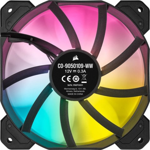 Corsair Wentylatory SP120 RGB Elite 120mm Triple Pack Czarne