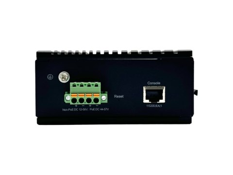 LevelOne IGU-1071 łącza sieciowe Zarządzany L2+ Gigabit Ethernet (10/100/1000) Czarny LevelOne