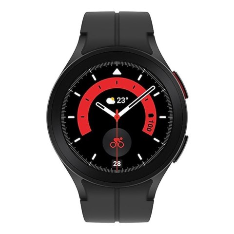 Samsung Galaxy Watch5 Pro 3,56 cm (1.4") OLED 45 mm Cyfrowy 450 x 450 px Ekran dotykowy 4G Czarny Wi-Fi GPS Samsung