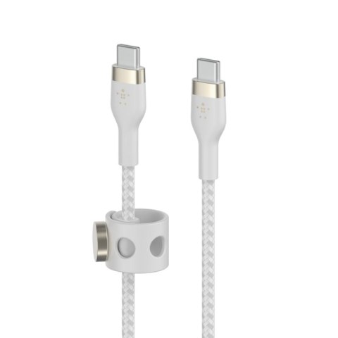 Belkin BOOST↑CHARGE PRO Flex kabel USB 3 m USB 2.0 USB C Biały Belkin