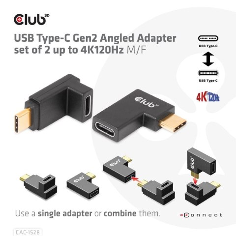 CLUB3D CAC-1528 kabel USB USB 3.2 Gen 2 (3.1 Gen 2) USB C CLUB3D