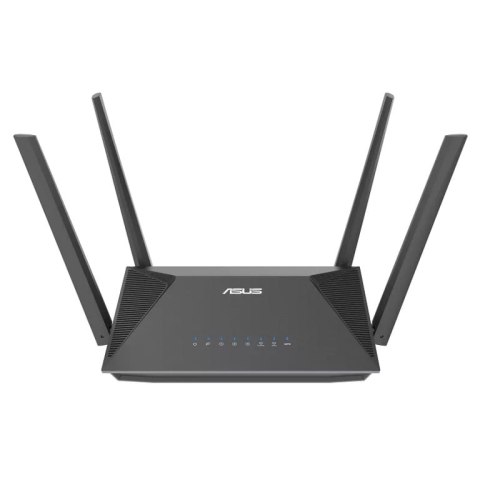 ASUS RT-AX52 AX1800 AiMesh router bezprzewodowy Gigabit Ethernet Dual-band (2.4 GHz/5 GHz) Czarny ASUS