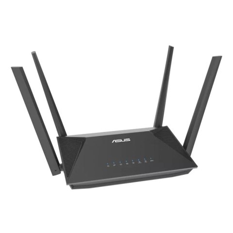 ASUS RT-AX52 AX1800 AiMesh router bezprzewodowy Gigabit Ethernet Dual-band (2.4 GHz/5 GHz) Czarny ASUS