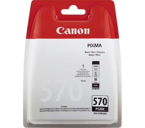 Canon PGI-570PGBK nabój z tuszem 1 szt. Oryginalny Czarny Canon