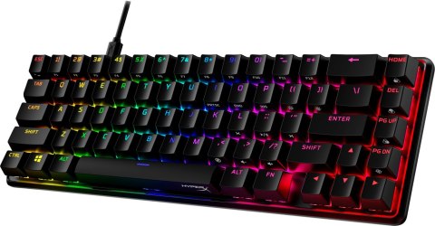 HyperX Alloy Origins 65 - mechaniczna klawiatura dla graczy - HX Aqua (układ US) HP