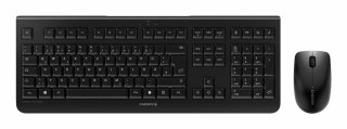 CHERRY DW 3000 klawiatura Dołączona myszka Dom/Biuro RF Wireless QWERTZ Węgierski Czarny CHERRY