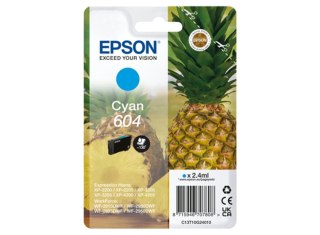 Epson 604 nabój z tuszem 1 szt. Oryginalny Standardowa wydajność Cyjan Epson