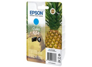 Epson 604 nabój z tuszem 1 szt. Oryginalny Standardowa wydajność Cyjan Epson