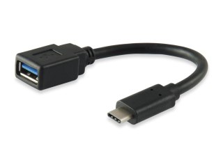 Equip 133455 kabel USB 0,15 m USB 3.2 Gen 1 (3.1 Gen 1) USB C USB A Czarny Equip