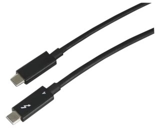 Lenovo 4Z51A40455 kabel Thunderbolt 2 m 40 Gbit/s Czarny Lenovo