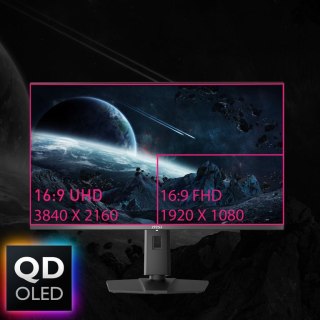 MSI MPG 321URXDE QD-OLED monitor komputerowy 80 cm (31.5") 3840 x 2160 px 4K Ultra HD QDOLED Czarny MSI