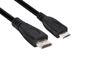 CLUB3D Mini HDMI™ to HDMI™ 2.0 4K60Hz Cable 1M / 3.28Ft CLUB3D