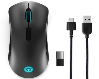 Lenovo Legion M600 Wireless Gaming myszka Oburęczny RF Wireless + Bluetooth + USB Type-A Optyczny 16000 DPI Lenovo