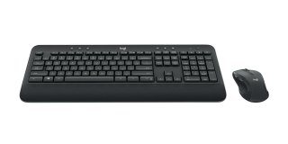 Logitech MK545 ADVANCED Wireless Keyboard and Mouse Combo klawiatura Dołączona myszka Biuro RF Wireless Francuski Czarny Logitech