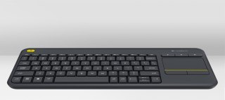 Logitech Wireless Touch Keyboard K400 Plus klawiatura RF Wireless QWERTZ Węgierski Czarny Logitech