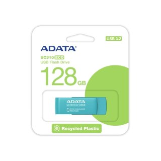 ADATA UC310 ECO pamięć USB 128 GB USB Typu-A 3.2 Gen 1 (3.1 Gen 1) Zielony ADATA