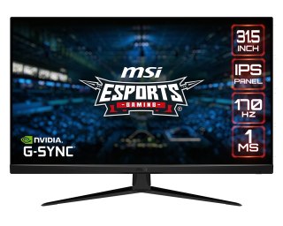 MSI G321Q monitor komputerowy 80 cm (31.5") 2560 x 1440 px Wide Quad HD Czarny MSI