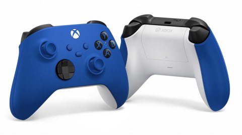 Microsoft Xbox Wireless Controller Niebieski, Biały Gamepad Analogowa/Cyfrowa Android, PC, Xbox One, Xbox One S, Xbox One X, Xbo Microsoft