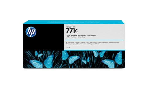 HP Czarny fotograficzny wkład atramentowy 771C DesignJet 775 ml HP