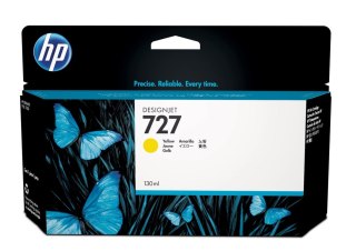 HP Żółty wkład atramentowy 727 DesignJet 130 ml HP