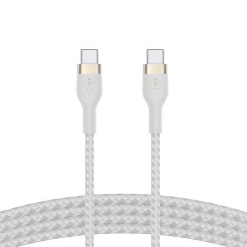 Belkin BOOST↑CHARGE PRO Flex kabel USB 1 m USB 2.0 USB C Biały Belkin