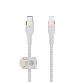 Belkin CAA011BT1MWH kabel USB 1 m USB C USB C/Lightning Biały Belkin