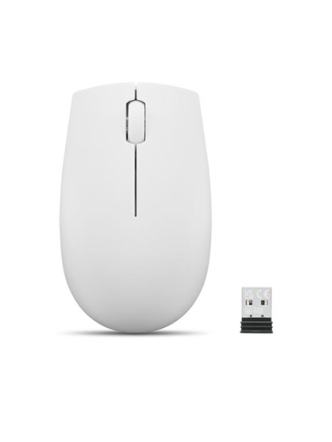 Lenovo 300 WIRELESS MOUSE?GREY myszka Oburęczny RF Wireless Optyczny 1000 DPI Lenovo