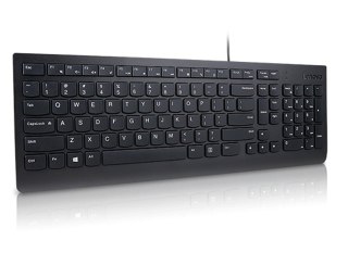 Lenovo Essential klawiatura USB QWERTZ Niemiecki Czarny Lenovo