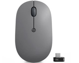 Lenovo Go USB-C Wireless Mouse myszka Biuro Oburęczny RF Wireless Optyczny 2400 DPI Lenovo