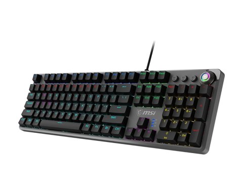 MSI FORGE GK310 RED US klawiatura Gaming USB QWERTY Amerykański międzynarodowy MSI