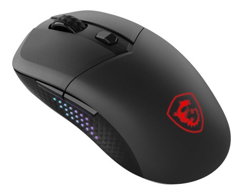 MSI VERSA 300 ELITE WIRELESS myszka Gaming Po prawej stronie RF Wireless + Bluetooth + USB Type-C Optyczny 26000 DPI MSI