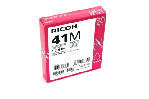 Ricoh 405763 nabój z tuszem 1 szt. Oryginalny Standardowa wydajność Purpurowy Ricoh