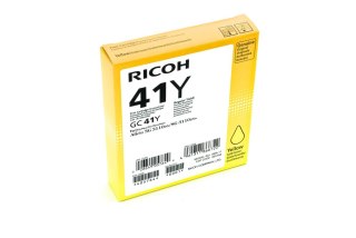 Ricoh 405764 nabój z tuszem 1 szt. Oryginalny Standardowa wydajność Żółty Ricoh