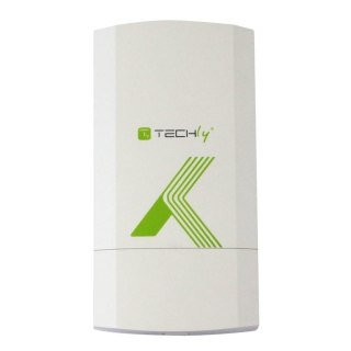 Techly I-WL-CPE120 punkt dostępowy WLAN 300 Mbit/s Biały Obsługa PoE Techly