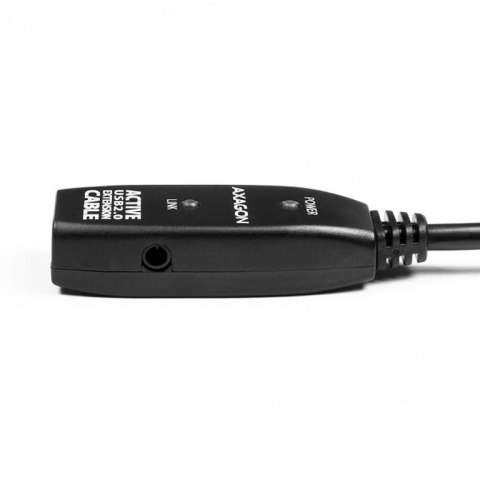 Axagon ADR-205 kabel USB 5 m USB 2.0 USB A Czarny Axagon