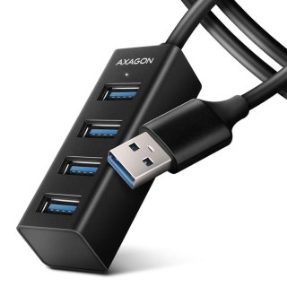 Axagon HUE-M1AL huby i koncentratory USB 3.2 Gen 1 (3.1 Gen 1) Type-A 5000 Mbit/s Czarny Axagon