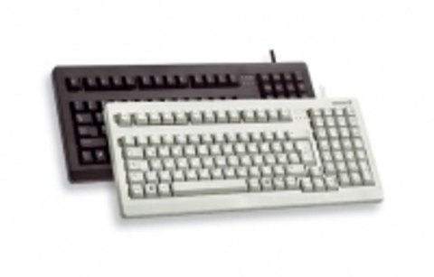 CHERRY 19" compact PC keyboard G80-1800, PS/2 (GB) klawiatura PS/2 QWERTY Szary CHERRY