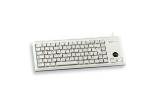 CHERRY G84-4400 klawiatura PS/2 AZERTY Francuski Szary CHERRY