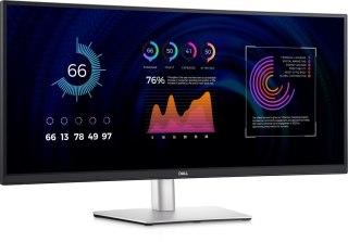 DELL P Series P3424WE monitor komputerowy 86,7 cm (34.1") 3440 x 1440 px 4K Ultra HD LCD Czarny DELL