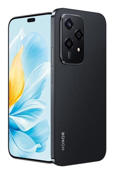 Honor 200 Lite 5G 17 cm (6.7") Dual SIM Android 14 USB Type-C 8 GB 256 GB 4500 mAh Czarny Honor