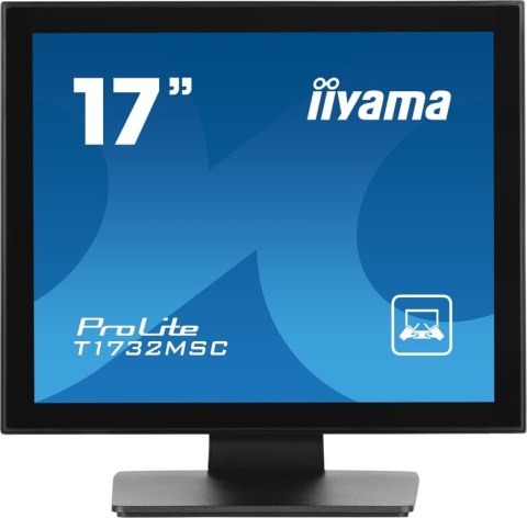 Iiyama ProLite monitor komputerowy 43,2 cm (17") 1280 x 1024 px LED Ekran dotykowy Stół Czarny Iiyama