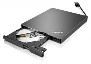 Lenovo ThinkPad UltraSlim USB DVD Burner dysk optyczny DVD±RW Czarny Lenovo