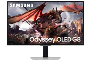 Samsung G80SD monitor komputerowy 81,3 cm (32") 3840 x 2160 px 4K Ultra HD OLED Srebrny Samsung